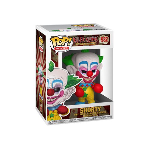 Killer Klowns from Outer Space Shorty Funko Pop! Vinyl Figure #932