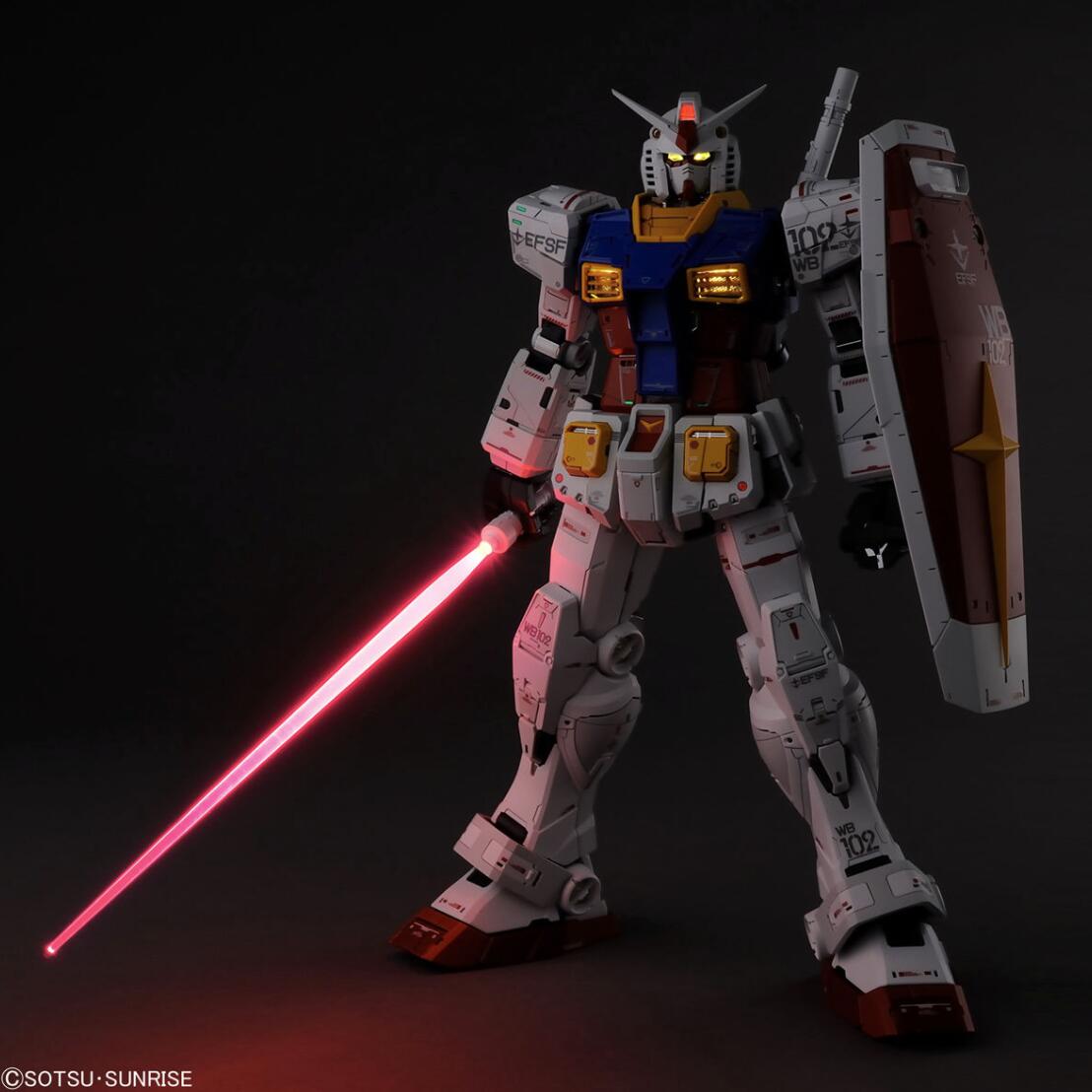 Mobile Suit Gundam RX-78-2 Gundam Perfect Grade Unleashed 1:60 Scale Model Kit