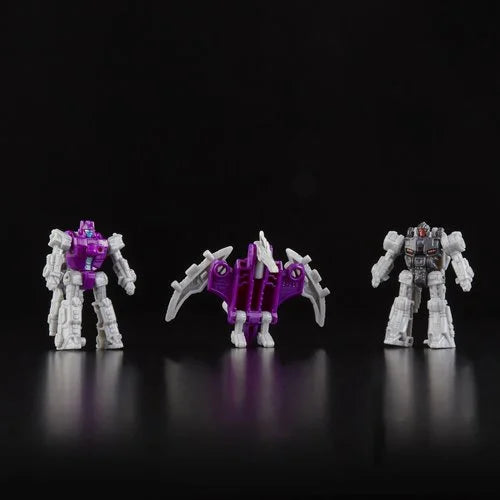 Transformers Generations War for Cybertron Siege Voyager WFC-S27 Decepticon Phantomstrike Squadron 4-Pack