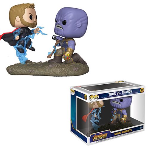 Avengers: Infinity War Thor Vs. Thanos Funko Pop! Vinyl Figure Movie Moments #707