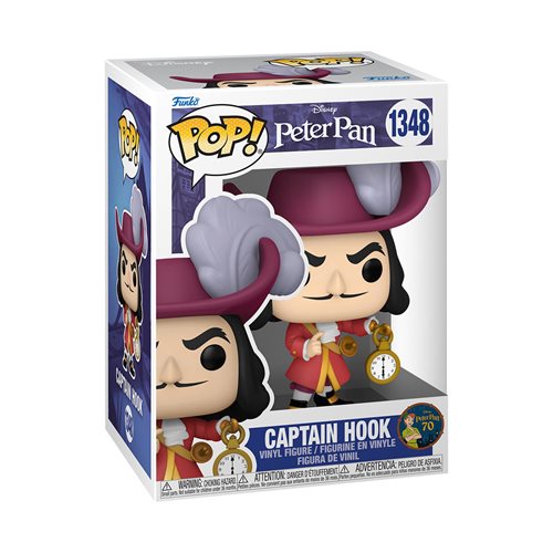 Peter Pan 70th Anniversary Captain Hook Funko Pop! Vinyl Figure #1348