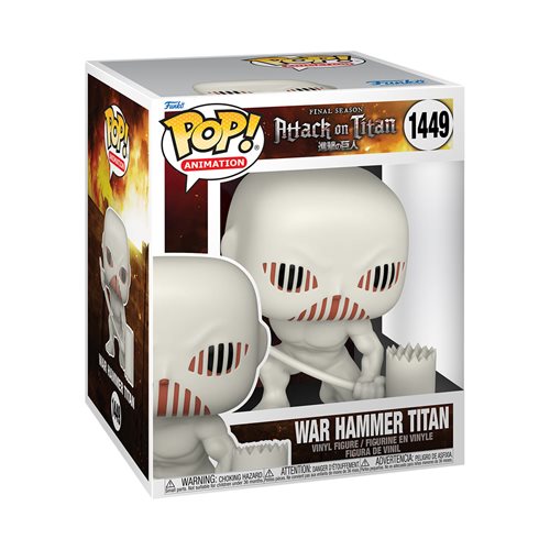 Attack on Titan War Hammer Titan Super 6-Inch Funko Pop! Vinyl Figure #1449