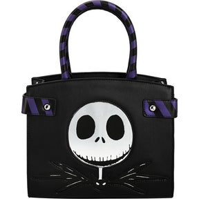 The Nightmare Before Christmas Jack Metallic Print Handbag