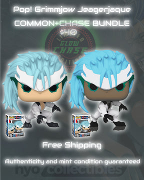 Pop! Grimmjow Jeagerjaque, Regular and CHASE Bundle