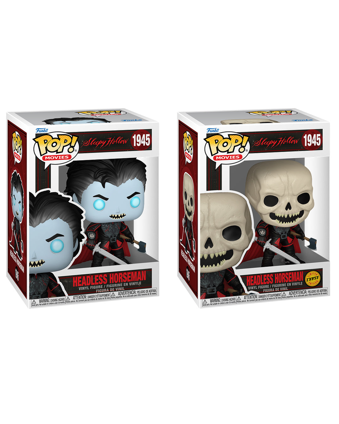 Pop! Headless Horseman, Regular and CHASE Bundle